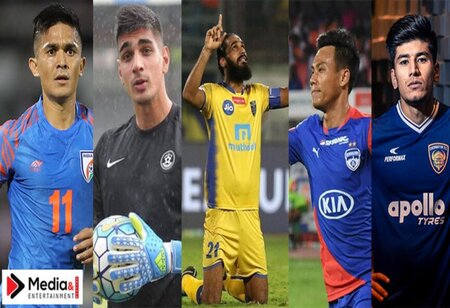 Top Five Footballers of India in 2024