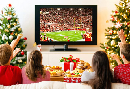 NFL Christmas Day Games will Stream on Netflix This December 25